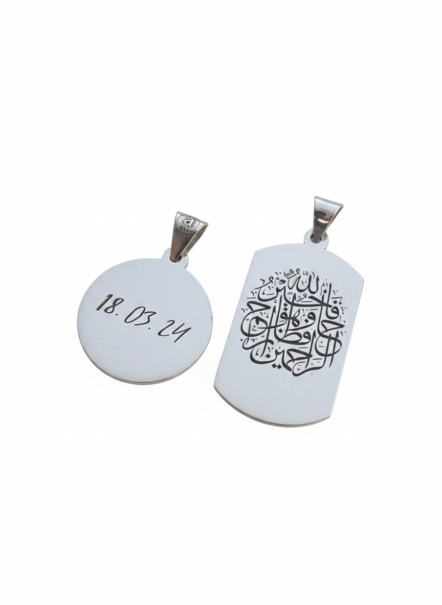 2 cm Round Pendant