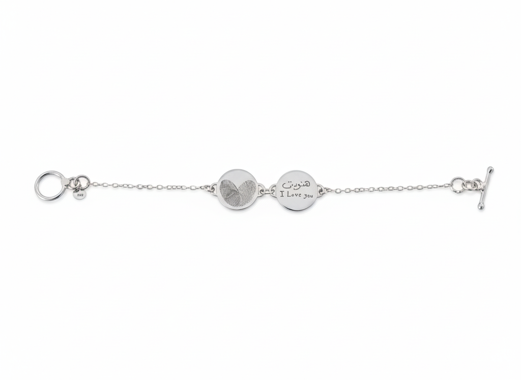 Chain Bracelet with T-Lock