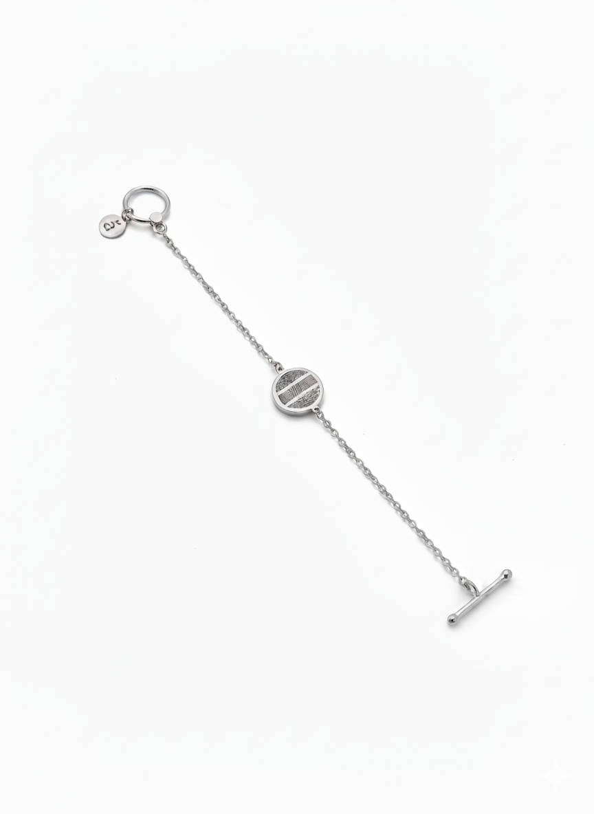 Chain Bracelet with T-Lock