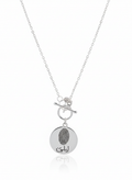 Fingerprint T-Lock Necklace