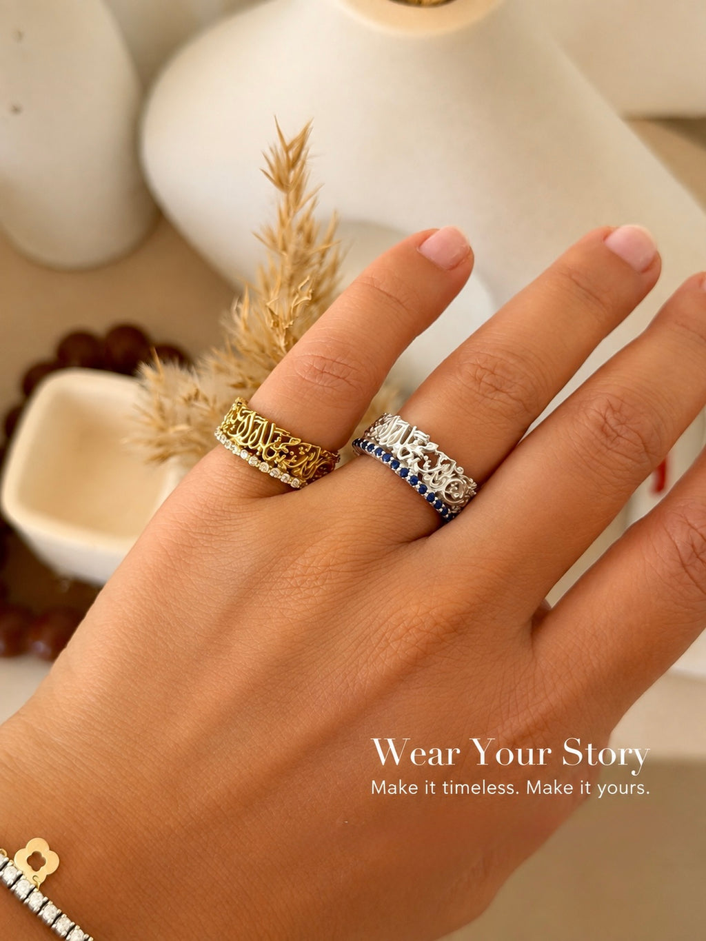 Timeless Arabic Ring