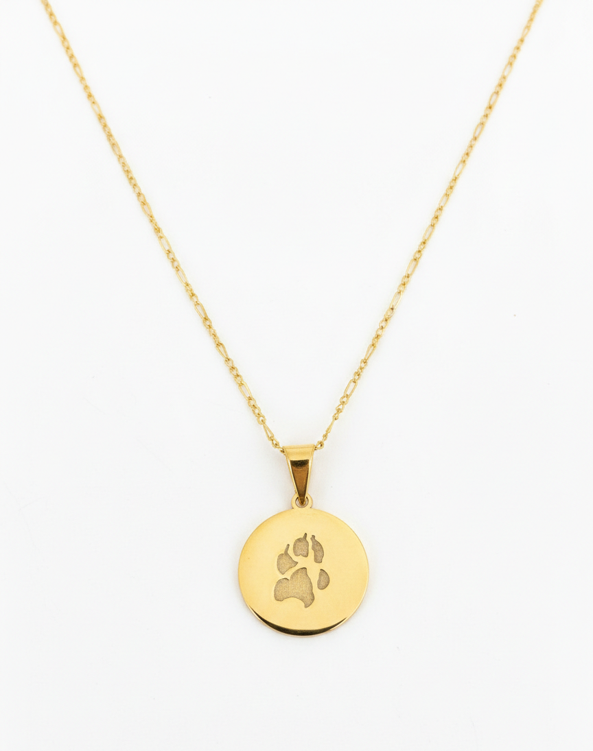 Paw Print Necklace