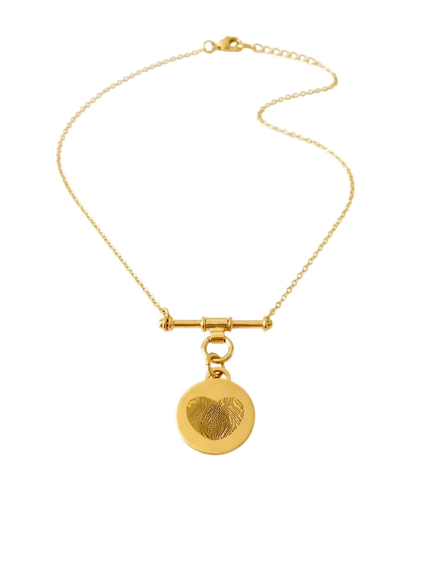 Fingerprint T-Necklace