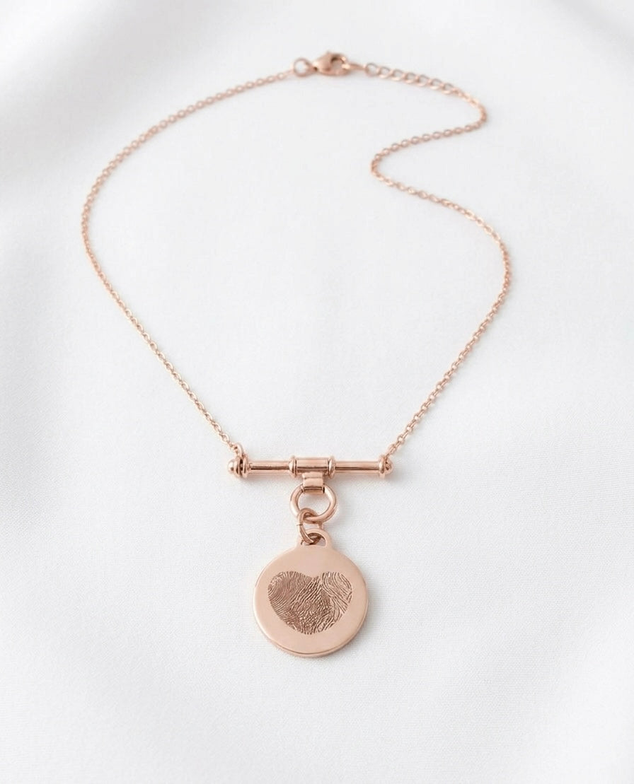 Fingerprint T-Necklace