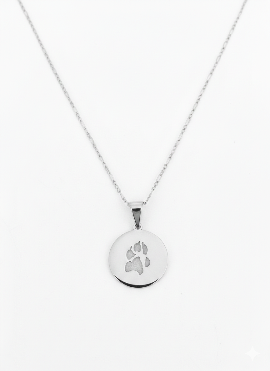 Paw Print Necklace