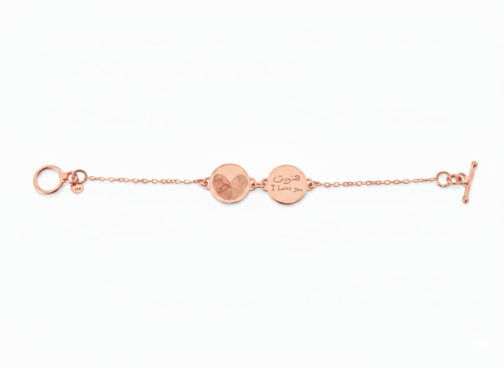 Chain Bracelet with T-Lock