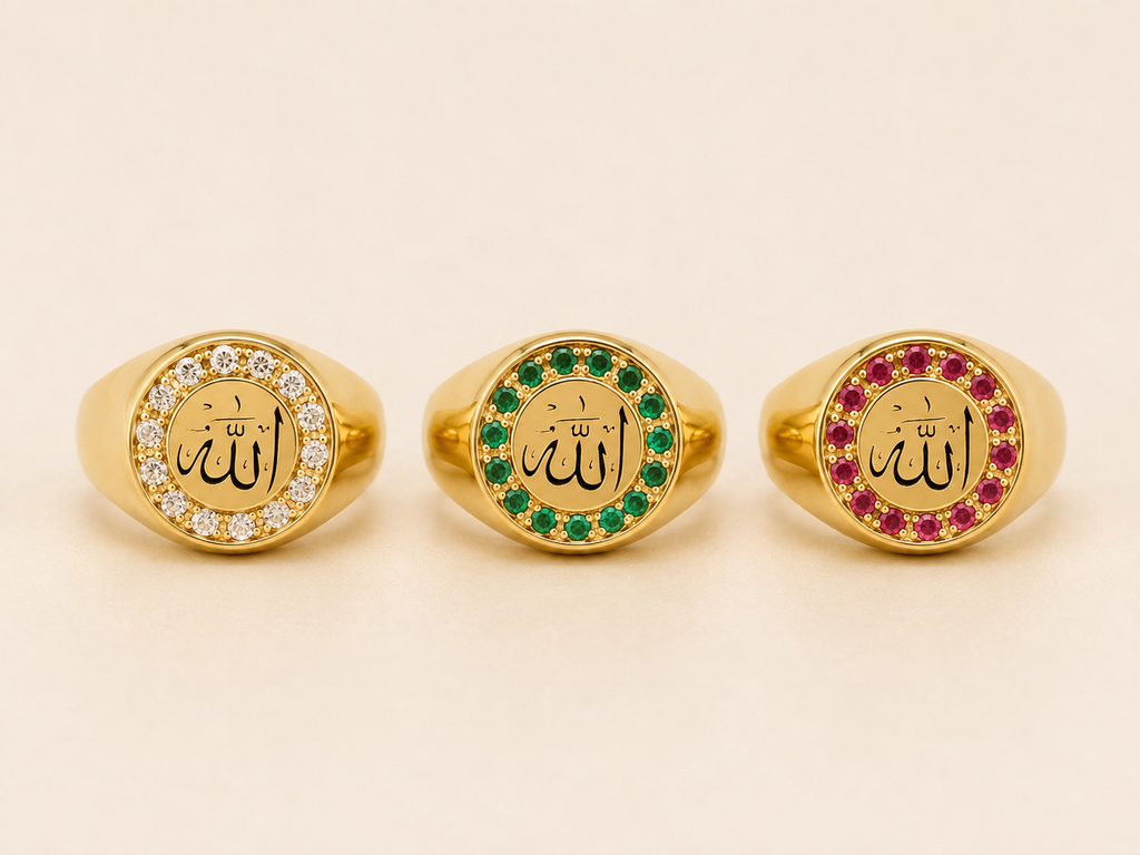 Customized Round Pinky Ring